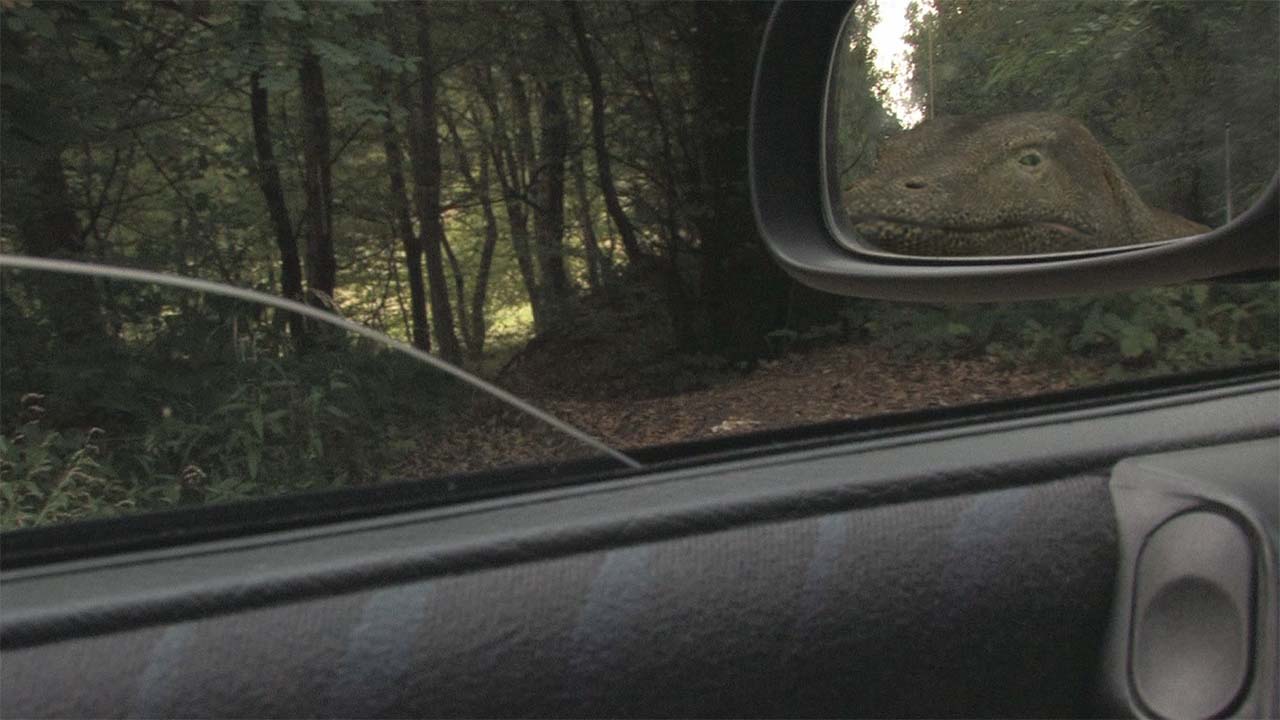Objects in the mirror are closer than they appear